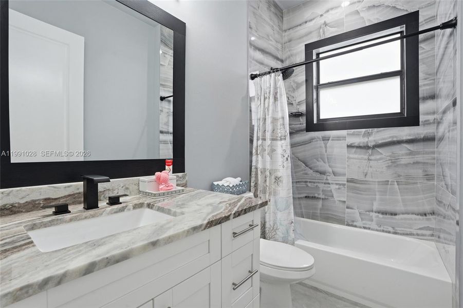 Furnished interior view inside a new home in , Naples (Image 40).