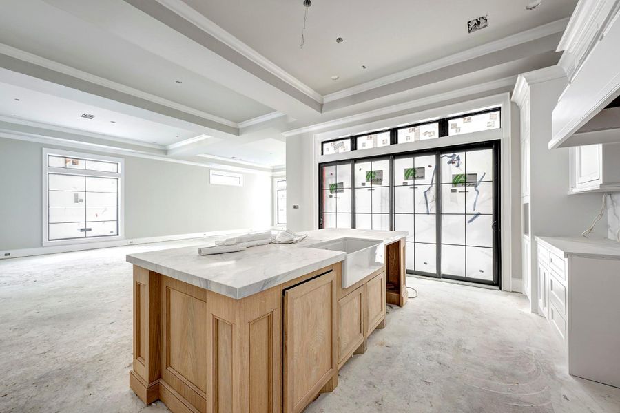 In-progress construction of a new home in , Houston, TX (Image 3).