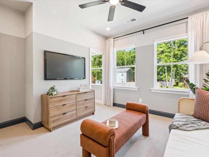 Representative furnished interior of a home built from the Hudson by Tri Pointe Homes in Old Town Village, Waxhaw (Image 51).