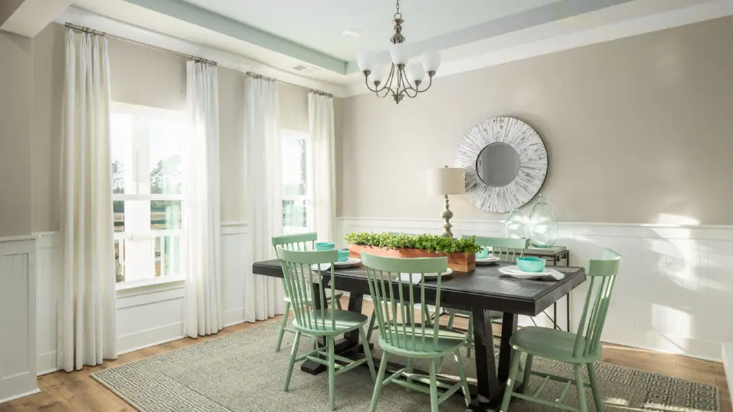 Furnished interior view inside a new home in Sweetgrass at Summers Corner: Arbor Collection, Summerville (Image 15).