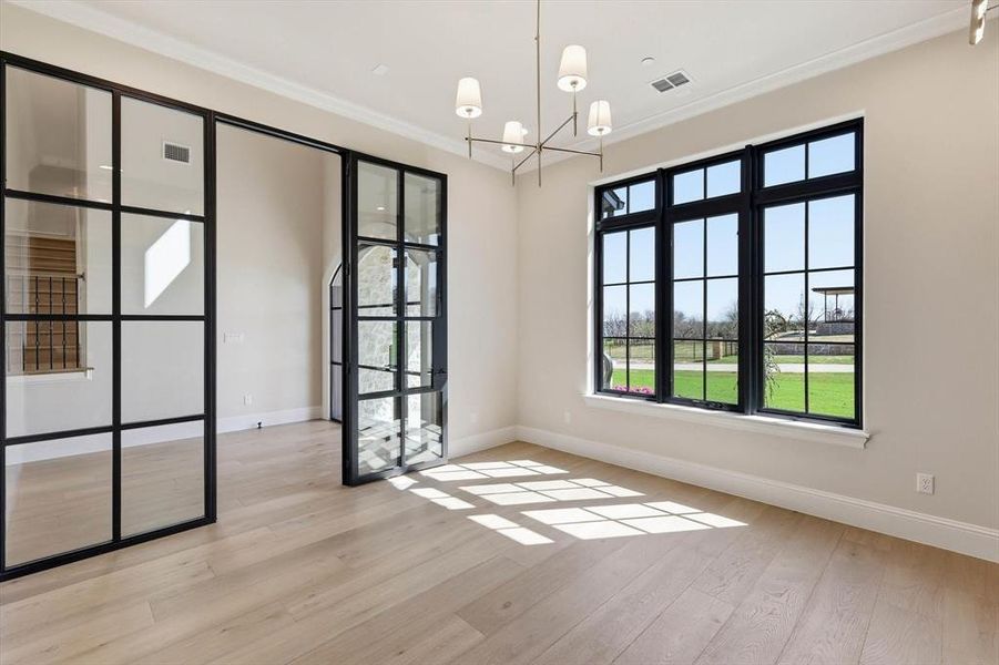 Spacious, unfurnished interior of a new home in , Bartonville (Image 20).