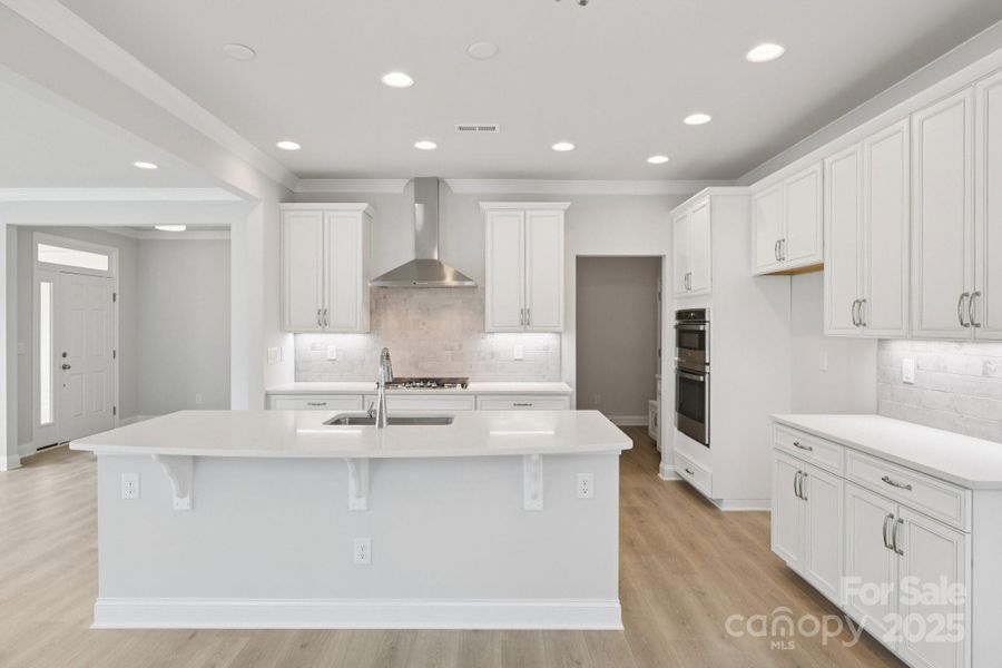 Furnished interior view inside a new home in Walk23, Huntersville (Image 12).