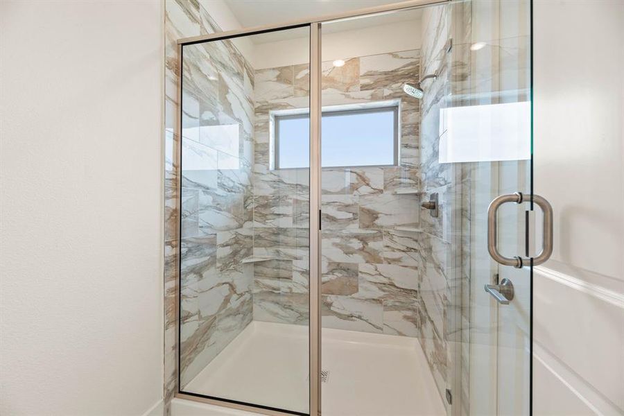 You'll never want to leave this owner's bath that features a spacious walk in shower with window!! You'll never want to leave this owner's bath that features a spacious walk in shower with window!!