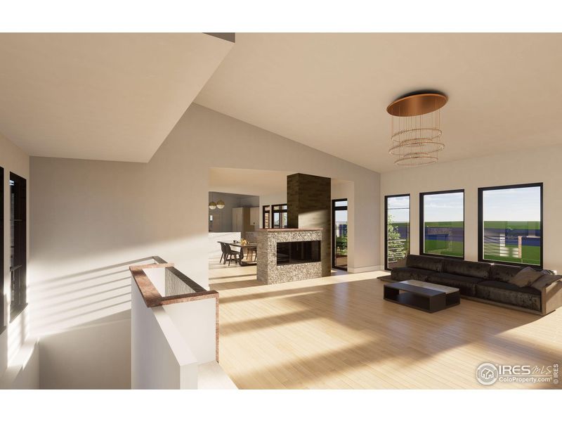 Furnished interior view inside a new home in , Berthoud (Image 6).