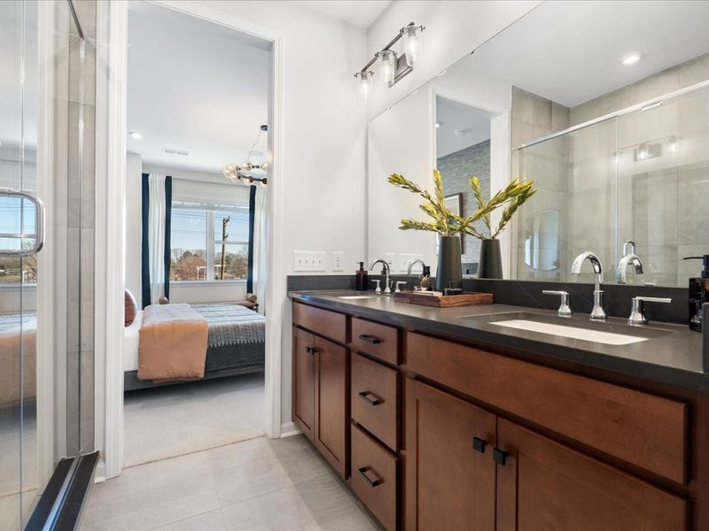 Furnished interior view inside a new home in Southmont, Charlotte (Image 14).