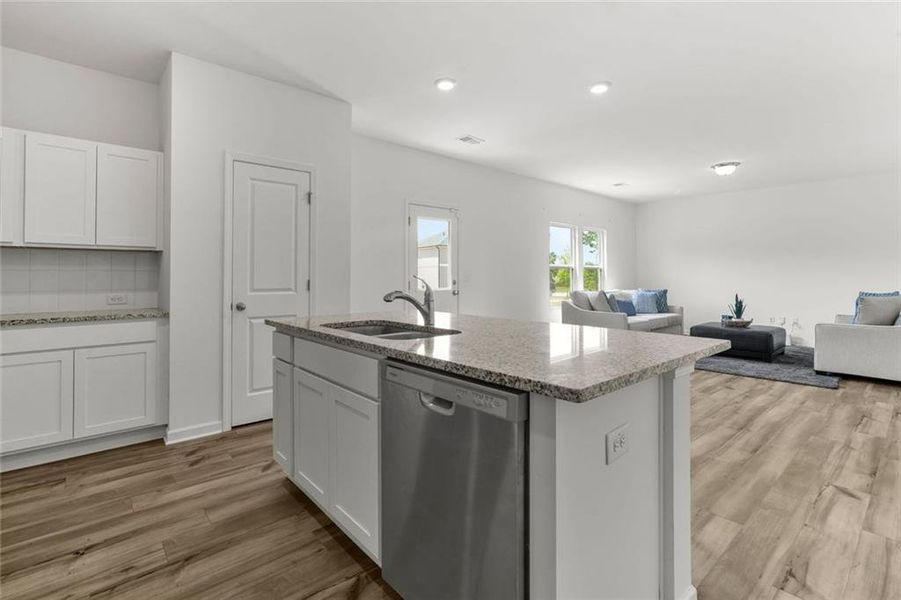Furnished interior view inside a new home in Alder Park, Conyers (Image 16).
