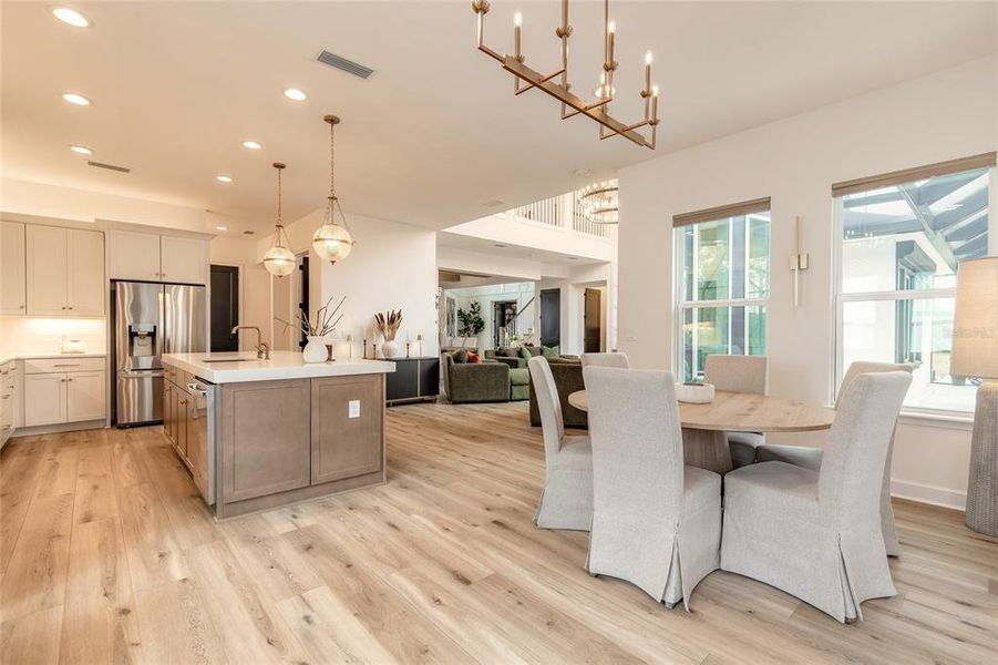Furnished interior view inside a new home in , Port Orange (Image 64).