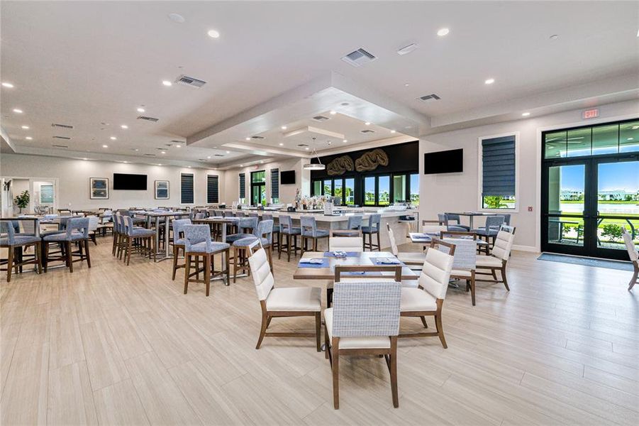 Furnished interior view inside a new home in , Punta Gorda (Image 32).