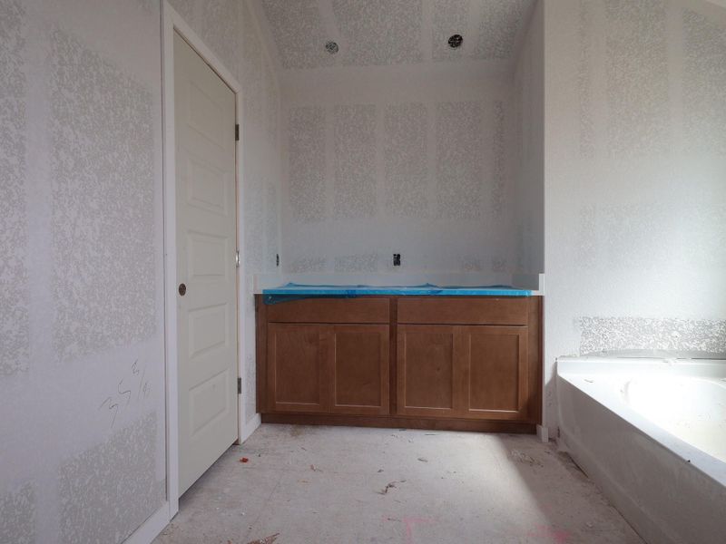 In-progress construction of a new home in Heritage, Dripping Springs, TX (Image 7).