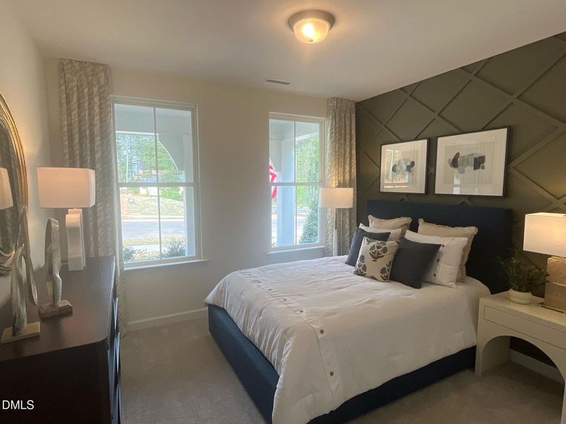 Furnished interior view inside a new home in Sage on North Main, Wake Forest (Image 7).