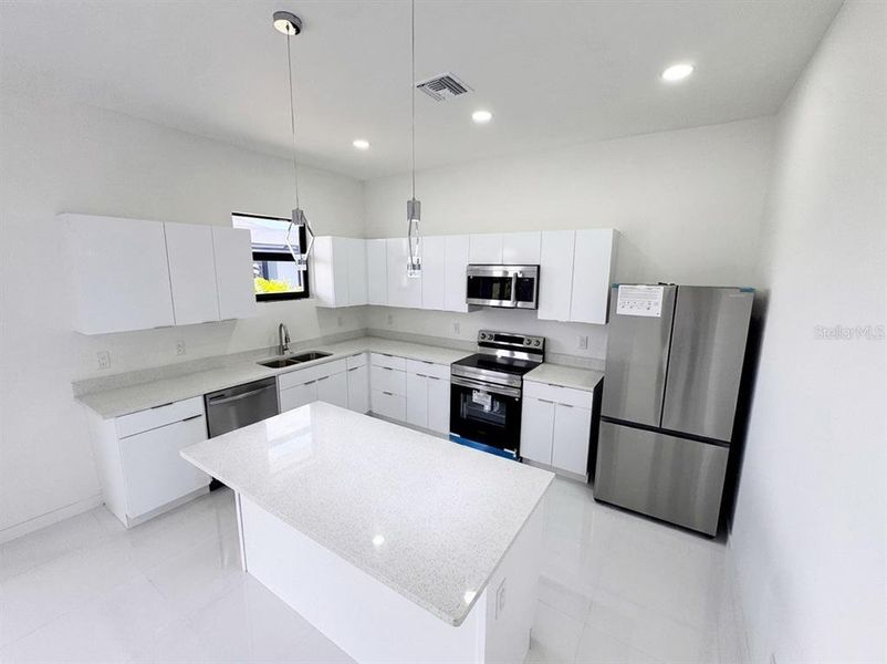 Furnished interior view inside a new home in , Cape Coral (Image 11). Furnished interior view inside a new home in , Cape Coral (Image 11).