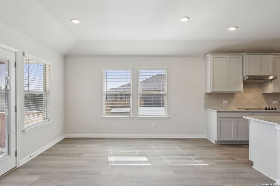 Spacious, unfurnished interior of a new home in Legendary Trails - Classic Series, Cibolo (Image 43).