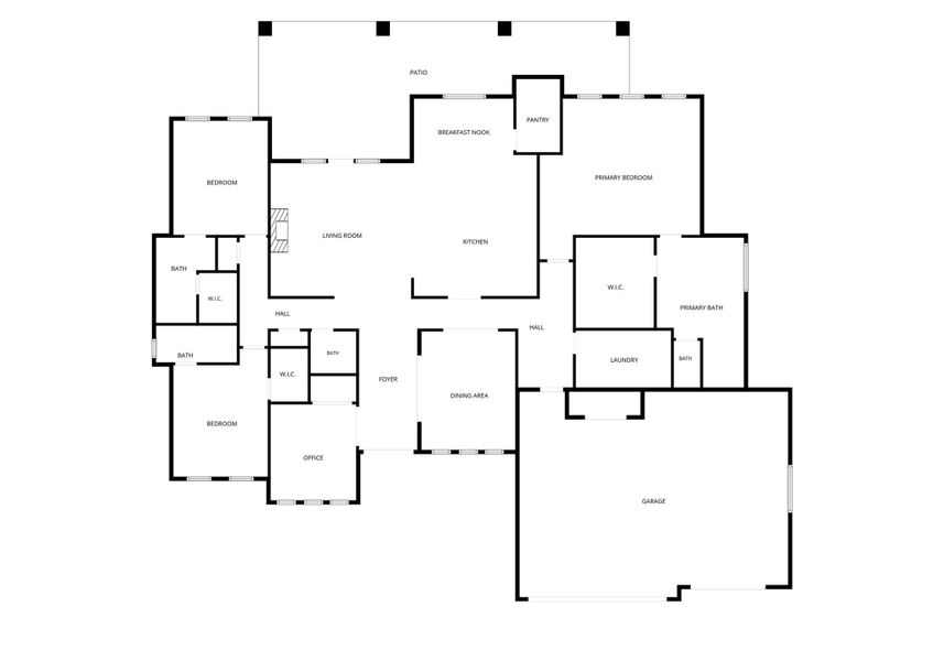 2D floor plan layout of this home in , Magnolia, TX (Image 5). 2D floor plan layout of this home in , Magnolia, TX (Image 5).