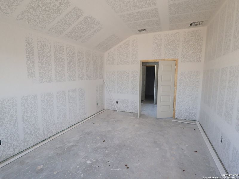 In-progress construction of a new home in Cinco Lakes, San Antonio, TX (Image 17).