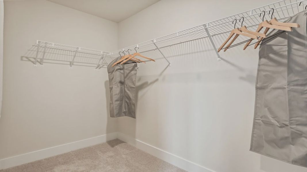 Furnished interior view inside a new home in Clear Springs Townhomes, North Charleston (Image 19).
