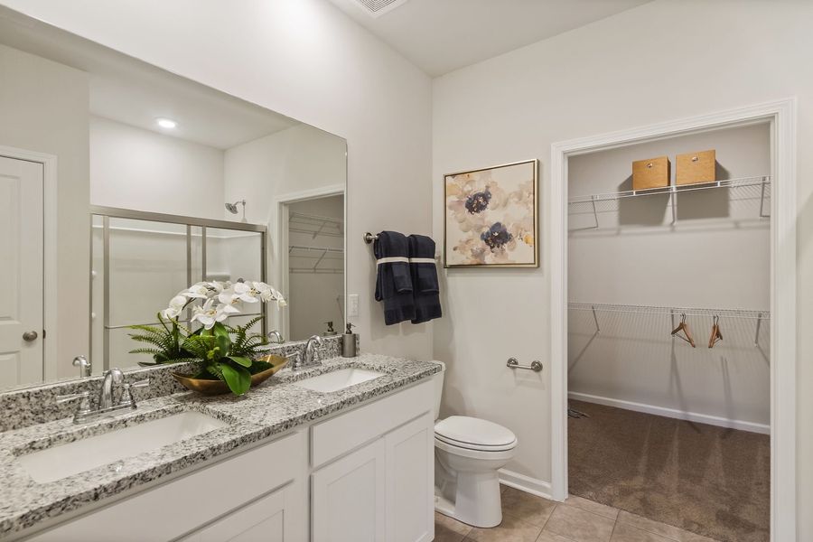 Representative furnished interior of a home built from the The Leyla by Stanley Martin Homes in Parkland, Greenville (Image 15).