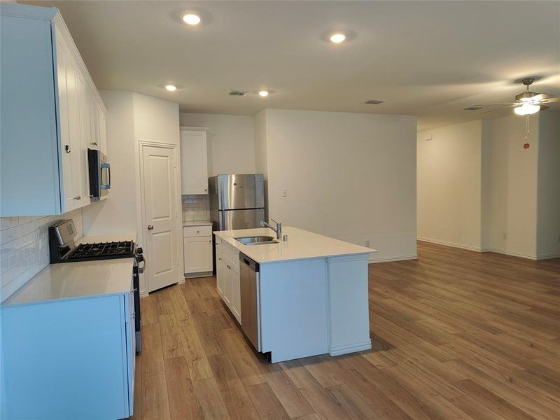 Furnished interior view inside a new home in Preserve at Honey Creek, McKinney (Image 8).