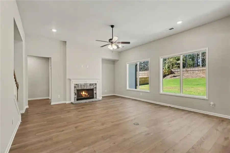 Spacious, unfurnished interior of a new home in , Newnan (Image 24). Spacious, unfurnished interior of a new home in , Newnan (Image 24).
