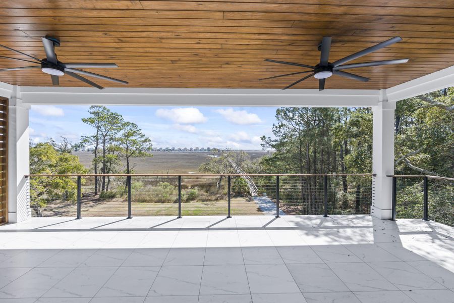 Exterior details and patio area of a home in , Pawleys Island (Image 26). Exterior details and patio area of a home in , Pawleys Island (Image 26).