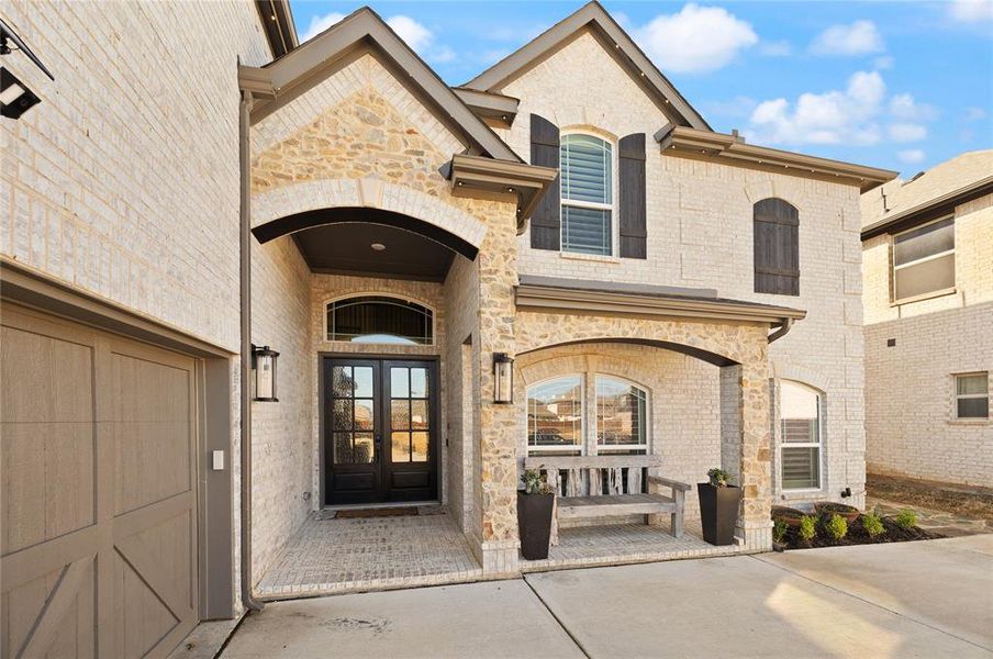 Covered Front Porch