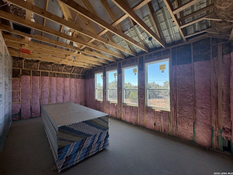 In-progress construction of a new home in Waldsanger, New Braunfels, TX (Image 16).