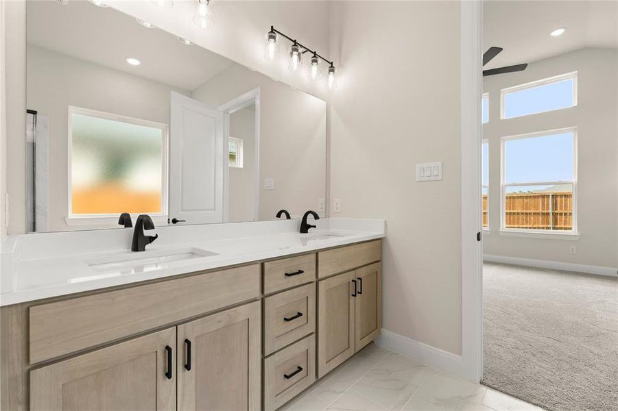 Furnished interior view inside a new home in Ten Mile Creek, Celina (Image 14).
