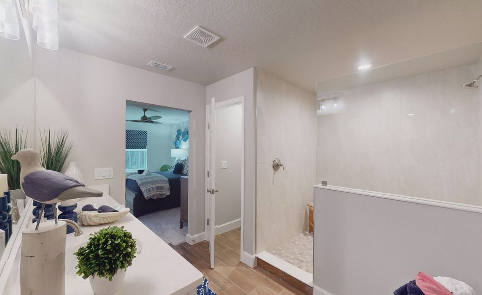 Furnished interior view inside a new home in Plantation Bay, Ormond Beach (Image 35).