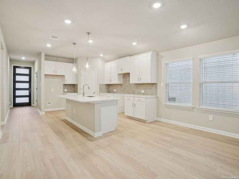 Furnished interior view inside a new home in , San Antonio (Image 6).