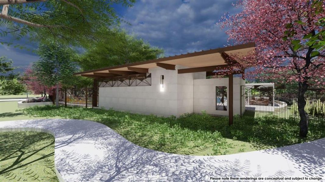 Front exterior of a new home in Terraces 72', Rockwall, TX, highlighting curb appeal (Image 2). Front exterior of a new home in Terraces 72', Rockwall, TX, highlighting curb appeal (Image 2).