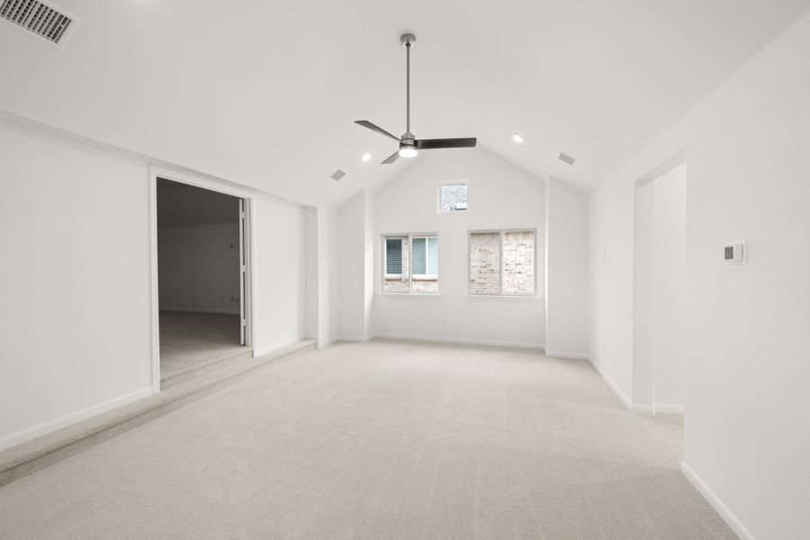 Spacious, unfurnished interior of a new home in Creekview Meadows, Pilot Point (Image 22). Spacious, unfurnished interior of a new home in Creekview Meadows, Pilot Point (Image 22).