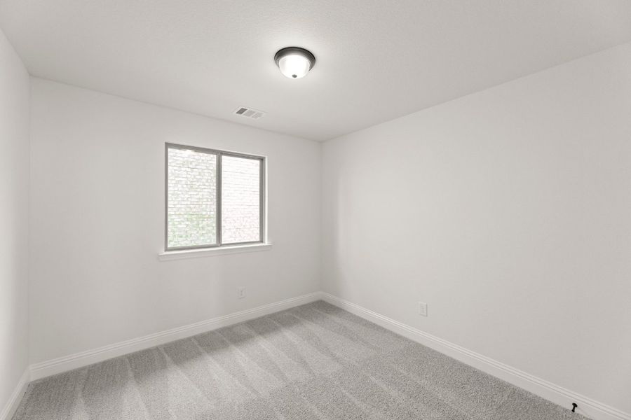 Representative unfurnished interior of a home built from the Stonegate by Pacesetter Homes in La Terra at Uptown Celina, Celina (Image 35).