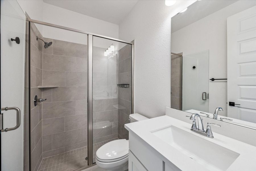 Furnished interior view inside a new home in Artavia, Conroe (Image 9).