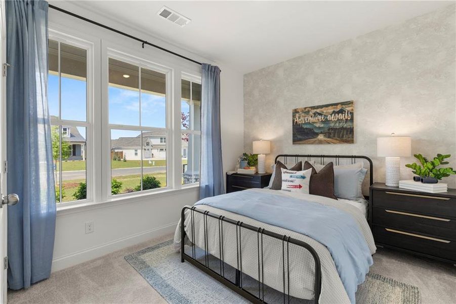 Furnished interior view inside a new home in The Court at Gainesville Township, Gainesville (Image 8).