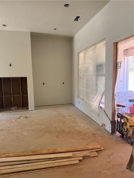 In-progress construction of a new home in , Clarkesville, GA (Image 6).