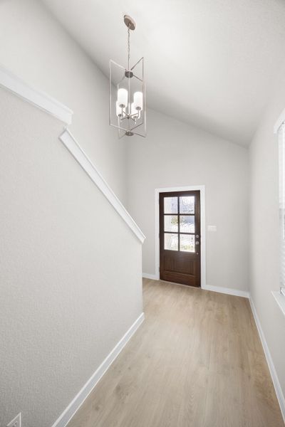 Spacious, unfurnished interior of a new home in Lakeside at Tessera, Lago Vista (Image 18).