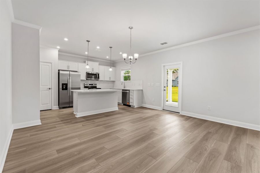Spacious, unfurnished interior of a new home in Solserra, Shallotte (Image 21).