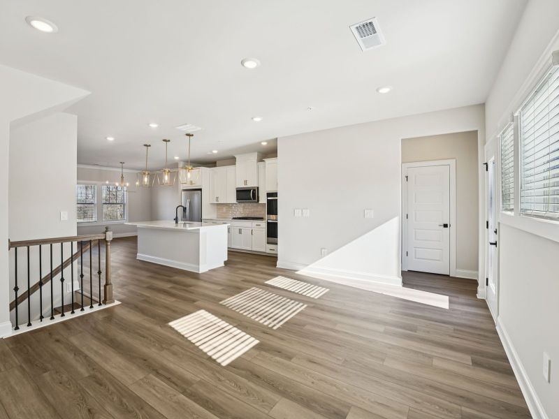 Spacious, unfurnished interior of a new home in Hemingway - Highland Series, Cumming (Image 14).
