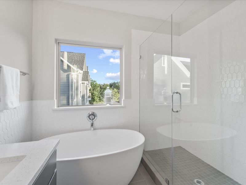 Furnished interior view inside a new home in , Houston (Image 29). Furnished interior view inside a new home in , Houston (Image 29).