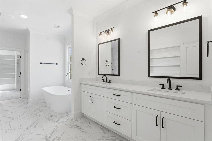 Furnished interior view inside a new home in , Marietta (Image 18). Furnished interior view inside a new home in , Marietta (Image 18).