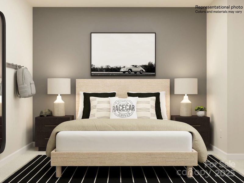 Furnished interior view inside a new home in Village of Waxhaw, Waxhaw (Image 8).