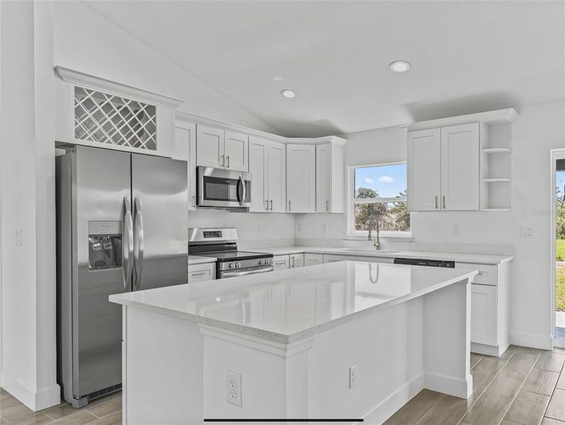 Furnished interior view inside a new home in , Ocala (Image 9).