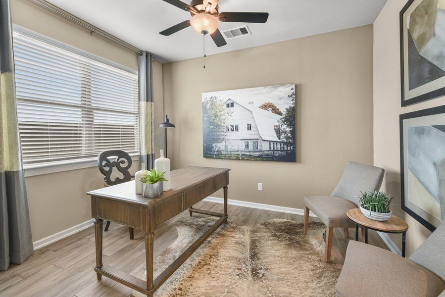 Furnished interior view inside a new home in Dellrose, Hockley (Image 17).