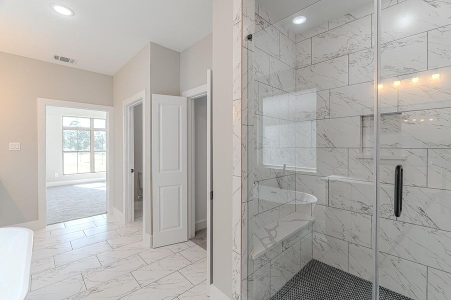 Furnished interior view inside a new home in , Houston (Image 13).