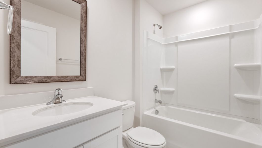 Representative furnished interior of a home built from the ARIA by D.R. Horton in Gibson Grove, Laurens (Image 4).