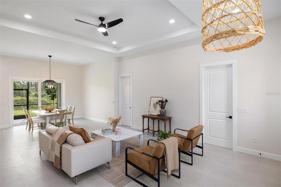 Furnished interior view inside a new home in , North Port (Image 12).