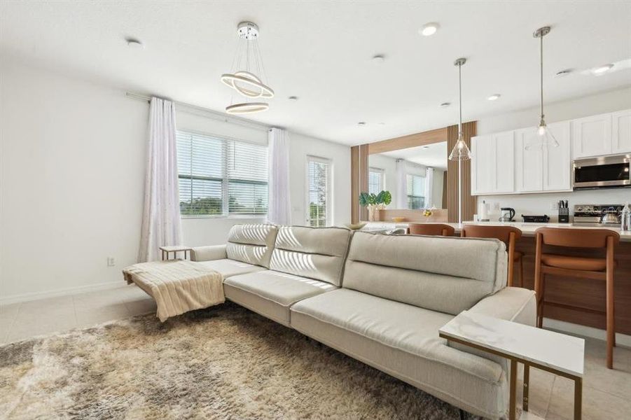 Furnished interior view inside a new home in , Davenport (Image 13). Furnished interior view inside a new home in , Davenport (Image 13).