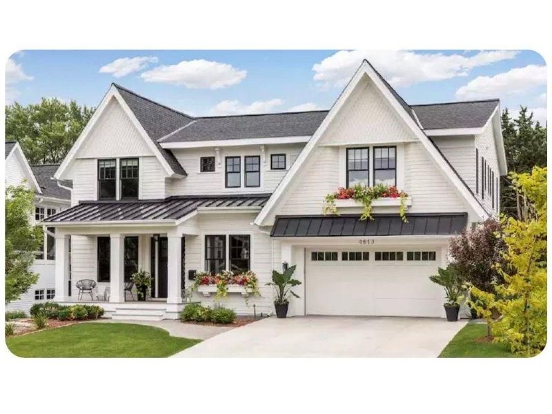 Front exterior of a new home in , Marietta, GA, highlighting curb appeal (Image 1).