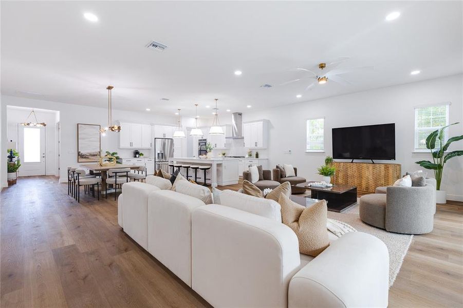 Furnished interior view inside a new home in , Gulfport (Image 59). Furnished interior view inside a new home in , Gulfport (Image 59).