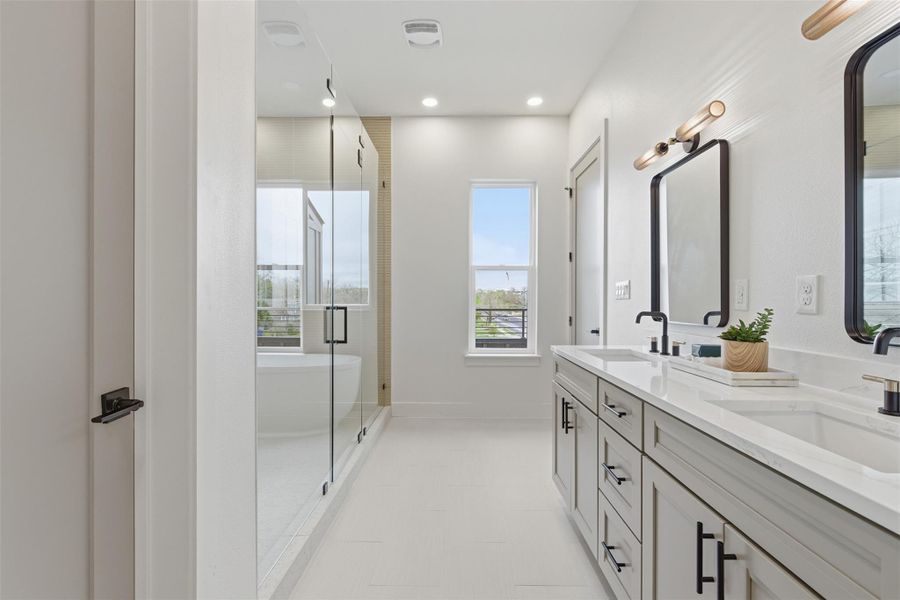 Furnished interior view inside a new home in , Austin (Image 16).