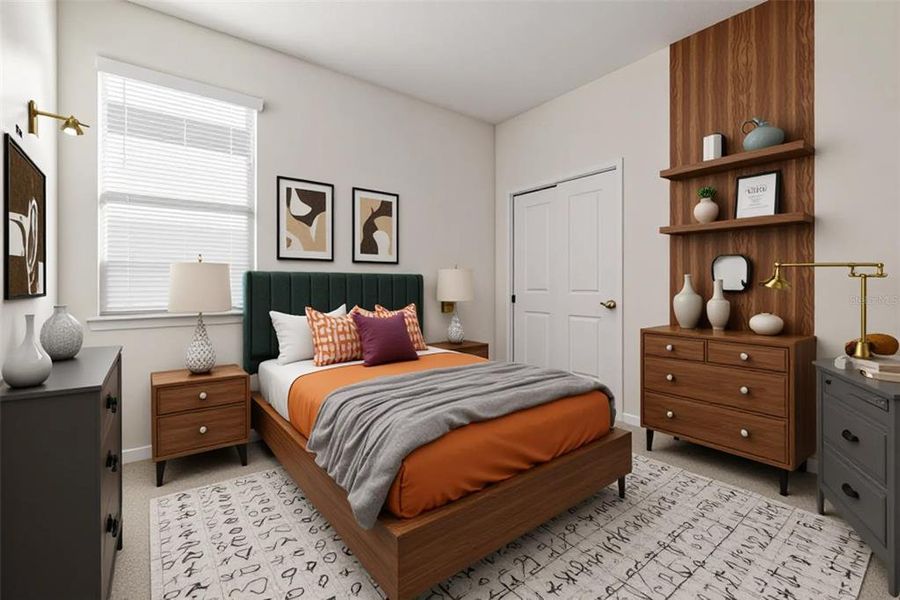 Furnished interior view inside a new home in , Clermont (Image 5).